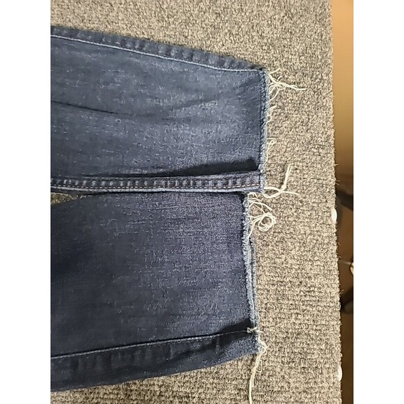 Hollister Women's Size 3R W26 L30 Dark Distressed Super Skinny Stretchy Jeans - Picture 6 of 8